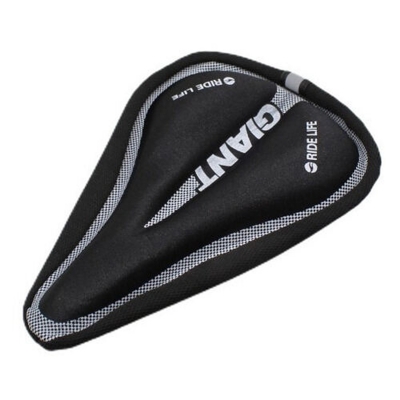 Picture of Bicycle Gel Seat Cover Giant Soft and Durable Black 1pc