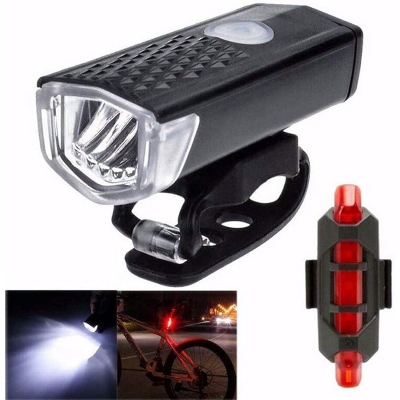 Picture of Bicycle Led Lighting Recharging Helmet Light Bicycle Accessories