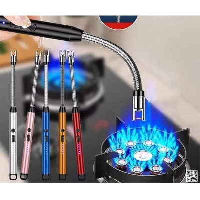 Picture of Rechargeable USB Electric Lighter for Candle, Camping, BBQ Arc Plasma USB Rechargeable Lighter