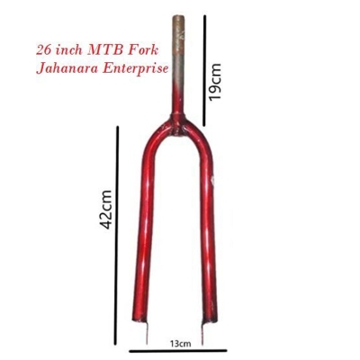 Picture of BiCycle Fork MTB for 26 inch Front V Break System Bicycle Accessories Parts ( Red)