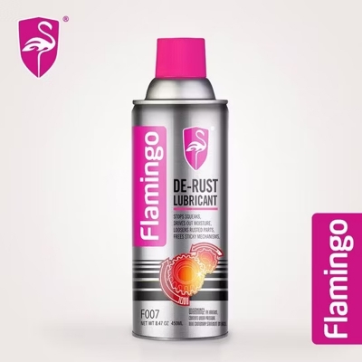 Picture of Flamingo De-Rust Lubricant For Motorcycle Car Use For Universal 450ML (F065) Rust Cleaner, Remover and Protector Liquid Spray - সাইকেল - সাইকেল
