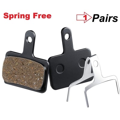Picture of Bicycle Disc Brake Pads And Spring, (2 Pcs Pads+1Pc Spring) Oil Brake Shoe - সাইকেল