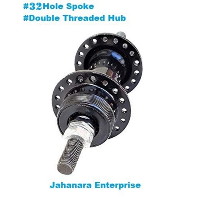 Picture of Cycle Hub 36 / 32 Spoke Hole Rear/Back Side Threaded Hub for Double Threaded Bicycle1 Pc - Bike - সাইকেল