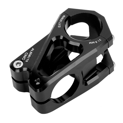 Picture of WAKE Mountain Bike Handlebar Stem 31.8mm 50mm MTB Bicycle Bike Stem Black