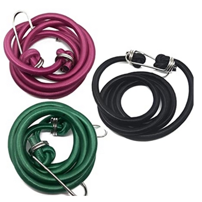 Picture of High Strength Motorcycle Saddles Belt Elastic Bungee, Shock Cord Cables, Luggage Tying Rope with Hooks