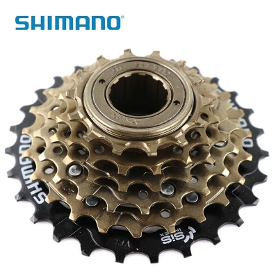 Picture of Bicycle Freewheel Shimano Tourney MF-TZ500-7 - 7 Speed Cassette Sprocket for MTB 14T-28T