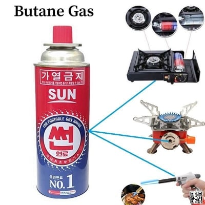 Picture of Sun Butane Gas Cartridge / সান বুটেন গ্যাস কার্টিজ, 220g