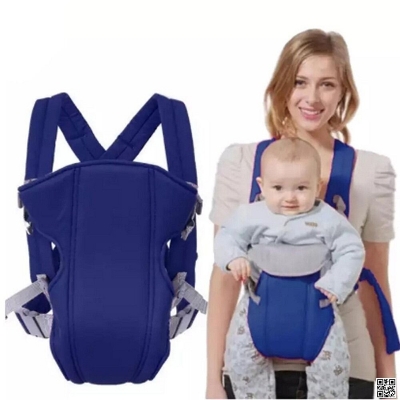 Picture of Baby Carrier Comfort Wrap Bag - Red & Navy Blue