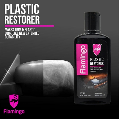 Picture of FLAMINGO Scratch Remover & Plastic Restorer Car Polish(300ml) - Remove light scratches, swirls and haze