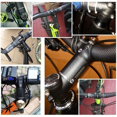 Picture of Bicycle Stem Clamp 31.8MM Adjustable Bike Handlebar Stem 80mm Suitable for Mountain Bike, Road Bike, MTB, BMX, Fixie