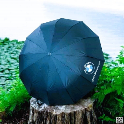 Picture of BMW Umbrella 16 Shik, BMW Motorsport Umbrella 16 Ribs Original Auto Open And Auto Close