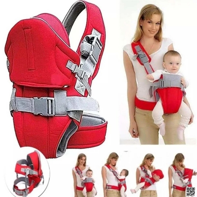 Picture of 6 in 1 Baby Carrier Bag Multicolor & Multifunctional Baby Gear kids Hip Seat Infant  Pembawa Bayi Baby Carrier Infant Backpack