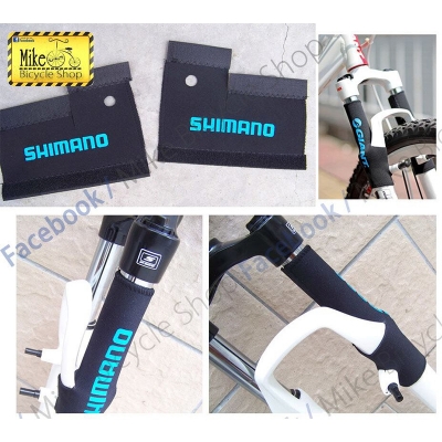 Picture of Bicycle Front Fork Protective Pad Mountain Bike Fork Cover Protector Bicycle Accessories 2pcs