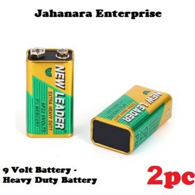 Picture of 9 Volt Battery New Leader - Heavy Duty Battery - Battery