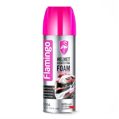 Picture of Flamingo Helmet Disinfecting Foam Cleaner 450ml, Motorcycle Helmet Foam Cleaner,