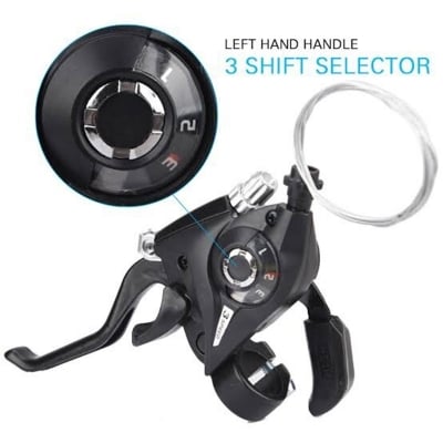 Picture of Bicycle Shifter/Brake Lever 3 Speed Left Hand 1 pcs