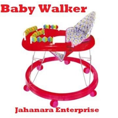 Picture of New Baby Walker with Toys for 6-12 Months, Adjustable Comfortable Baby Step Stool