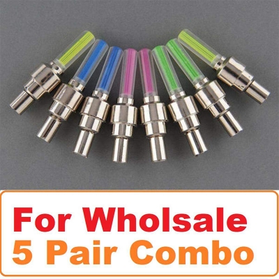 Picture of LED Bike Wheel Lights fit most bicycles, motorcycles and cars.Tire Neon Led Light