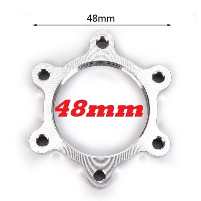 Picture of 44/48mm Disc Brake Rotor Center Lock 6 Bolt Rotor Adapter Aluminium MTB Road Bicycle Disc Brake Rotor Convert Adapters