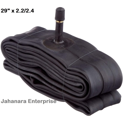 Picture of 29" x 2.2/2.4 (AV 60L) BICYCLE BIKE CYCLE INNER TUBE WITH SCHRADER VALVE Meghna Brand 1pc
