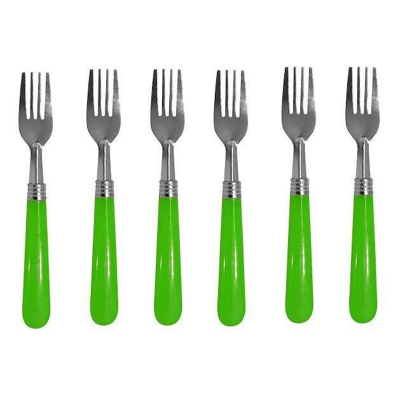 Picture of Kata Spoon Set for Dinning Table, Spoon for Eating, Spoon Set with Plastic Handle 6 pcs - Kitchen Accessories