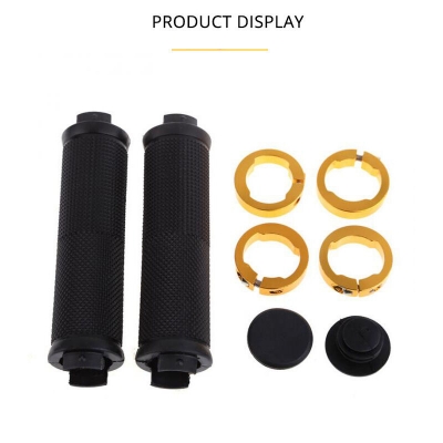Picture of Veloce/Core/Wissco Bicycle Handle Bar Grips Durable Anti-slip Soft Rubber 20 - 22.5mm