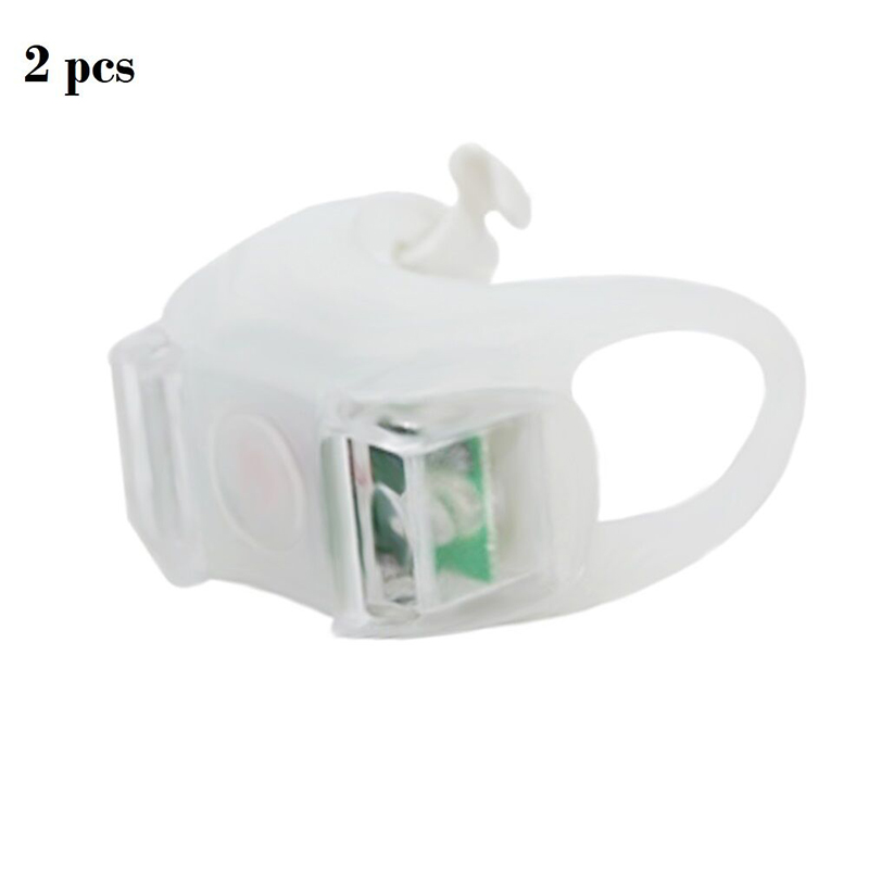 Picture of Silicon LED Bike Light Light Handle Light Waterproof Safety Alert Rear Back Lamp Battery Cycling Telolite - Cycle Accessories - cycle light