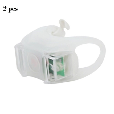 Picture of Silicon LED Bike Light Light Handle Light Waterproof Safety Alert Rear Back Lamp Battery Cycling Telolite - Cycle Accessories - cycle light