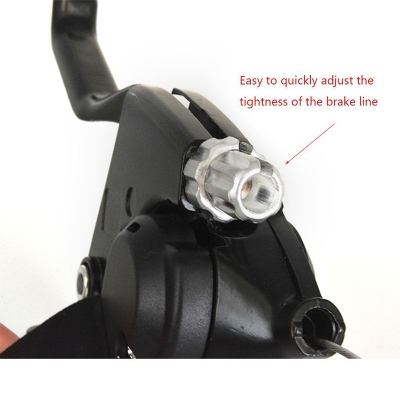 Picture of Shimano 7-Speed Right-Hand Shimano Bike Shift Lever - High-Quality Bicycle Handlebar Control Component