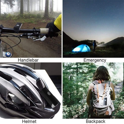 Picture of Bicycle Led Lighting Recharging Helmet Light Bicycle Accessories
