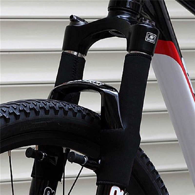 Picture of 1Pair Mountain Bike Front Fork Protective Pad Frame Wrap Cover Guard Protector Protector Cycling Bicycle Accessories