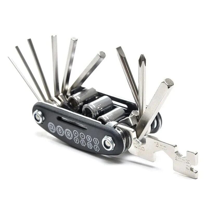 Picture of Bicycle Tools 16 in 1 Multi Function Bike  Bicycle, Mechanic Repair Tool Kit (made in Shanghai )