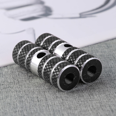 Picture of One Pair Aluminum Alloy Bike Cylinder Seat Axle Stunt Pegs for Mountain Bike (2pc) peg stunt stunt pedal