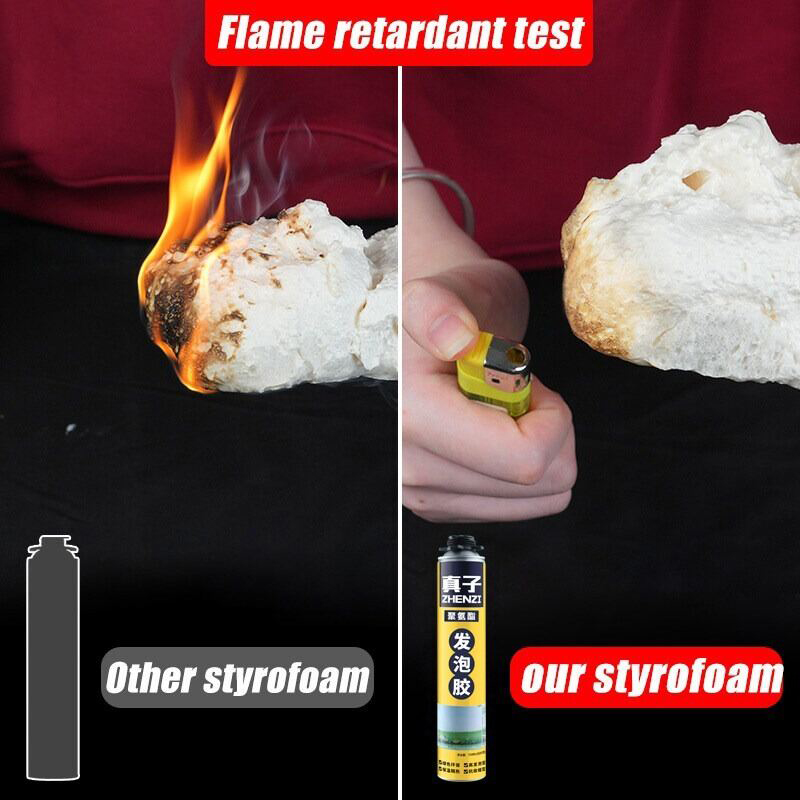 Picture of PU Foam Spray 750ml Expanding Spray Hardens In 3 Seconds PU Foam Sealant Waterproof & Plugged Holes