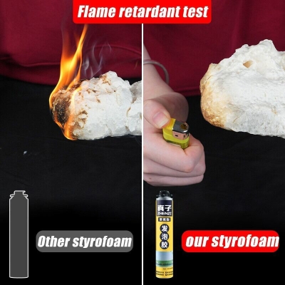 Picture of PU Foam Spray 750ml Expanding Spray Hardens In 3 Seconds PU Foam Sealant Waterproof & Plugged Holes