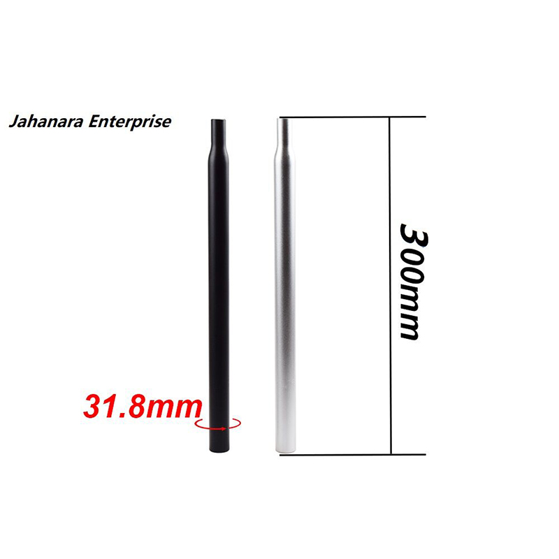 Picture of Bicycle Seat Post Ø25.4/Ø27.2/Ø28.6/Ø31.8 /Ø31.6 /Ø30.9 x400x 300mm Steel & Alloy Saddle Pipe Ø31.8 Wissco Bicycle Frame Seat Post Mountain Bicycle Seat Post 27.2- 31.8*300mm