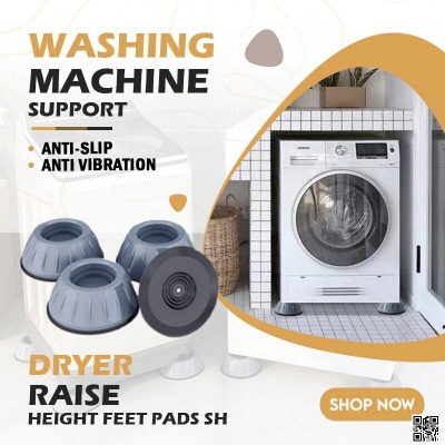 Picture of Washing Machine Anti Shock Pad, Anti Vibration Pads for Washing Machine 4Pcs