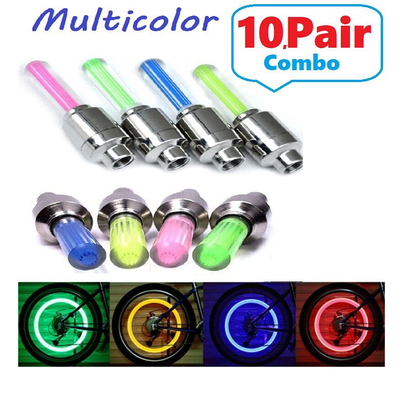 Picture of LED Bike Wheel Lights fit most bicycles, motorcycles and cars.Tire Neon Led Light