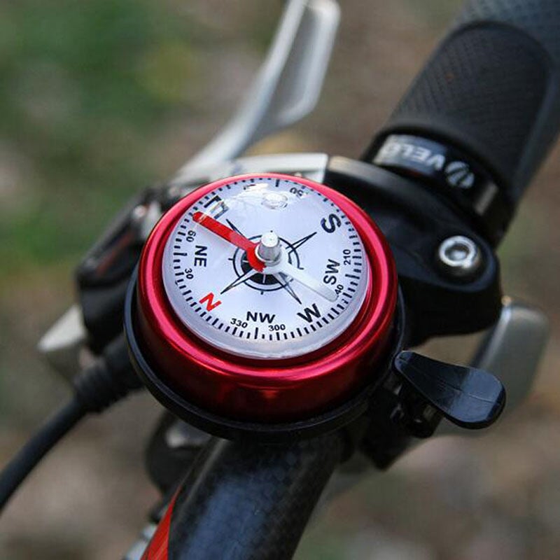 Picture of Compass Bell Clear Sound Awake Bike Horn This Bell is Smooth to The Touch and has Strong Rhythms Black