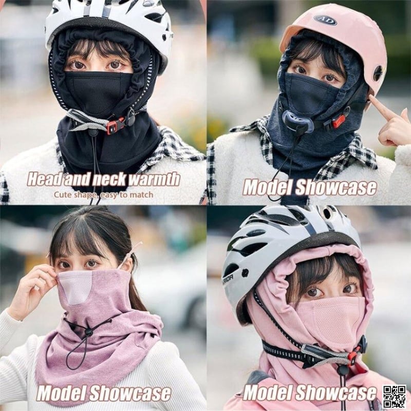 Picture of Balaclava Winter Windproof Full Face Mask, Cycling Cold Protection Mask, Winter Hoodie Cap
