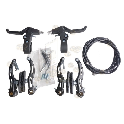 Picture of Bicycle V Brake MTB,Cable Wire and Break Lever Full Set