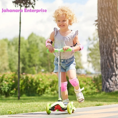 Picture of Knee Pads for Kids/Youth, Knee Pad and Elbow Pads Wrist Guards Protective Gear Set for Roller Skates Cycling BMX Bike Skateboard Inline Skating's Scooter Riding