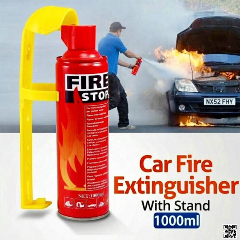 Picture of 1000ml Fire Stop Foam, Portable Fire Extinguisher Spray for Home, Office, Car, truck, ship, boat.