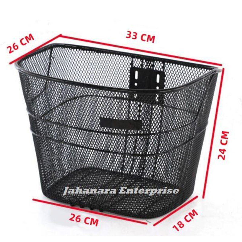 Picture of Bicycle Basket Net Big Size Black Any Size Heavy Duty Bicycle Accessories