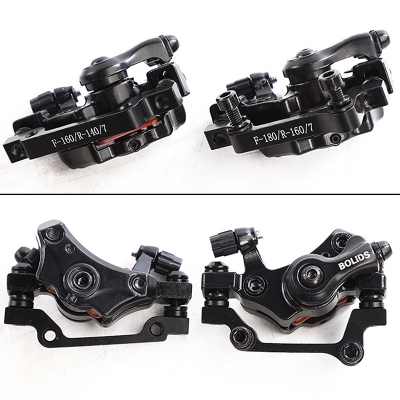 Picture of Oil Break Type Bicycle Parts Brakes Front & Rear Hard Break  MTB Mountain Bike Line Pulling Mechanical Disc Brakes Bicycle Parts 1 Pair Bicycle Brake-2pc - সাইকেল