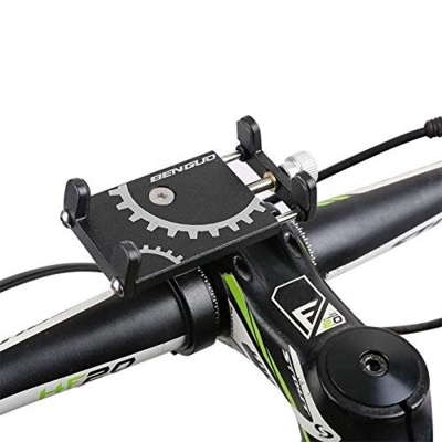 Picture of Bicycle Mobile Phone Holder Phone Navigation Fixed Bracket Moto Handlebar Aluminum Alloy Motorcycle Accessories / Bicycle Accessories