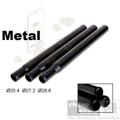 Picture of Bicycle Seat Post Ø25.4/Ø27.2/Ø28.6/Ø31.8 /Ø31.6 /Ø30.9 x400x 300mm Steel & Alloy Saddle Pipe Ø31.8 Wissco Bicycle Frame Seat Post Mountain Bicycle Seat Post 27.2- 31.8*300mm