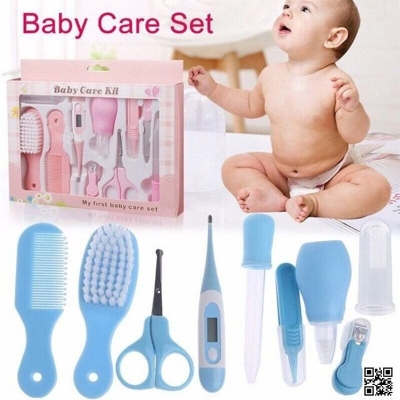 Picture of Baby Care Kit -10pcs, Newborn Baby Care Accessories, Portable Baby Care Kit Nursing Baby