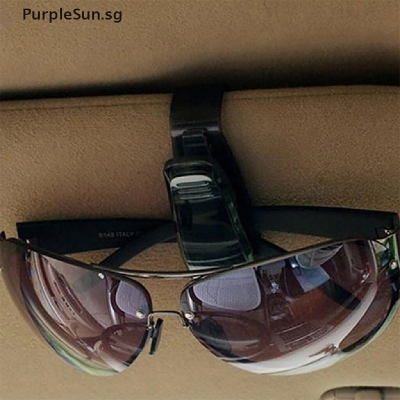 Picture of Car Accessories Sun Visor Sunglass Eyeglasses Glasses Card Pen Abs Holder 1pc