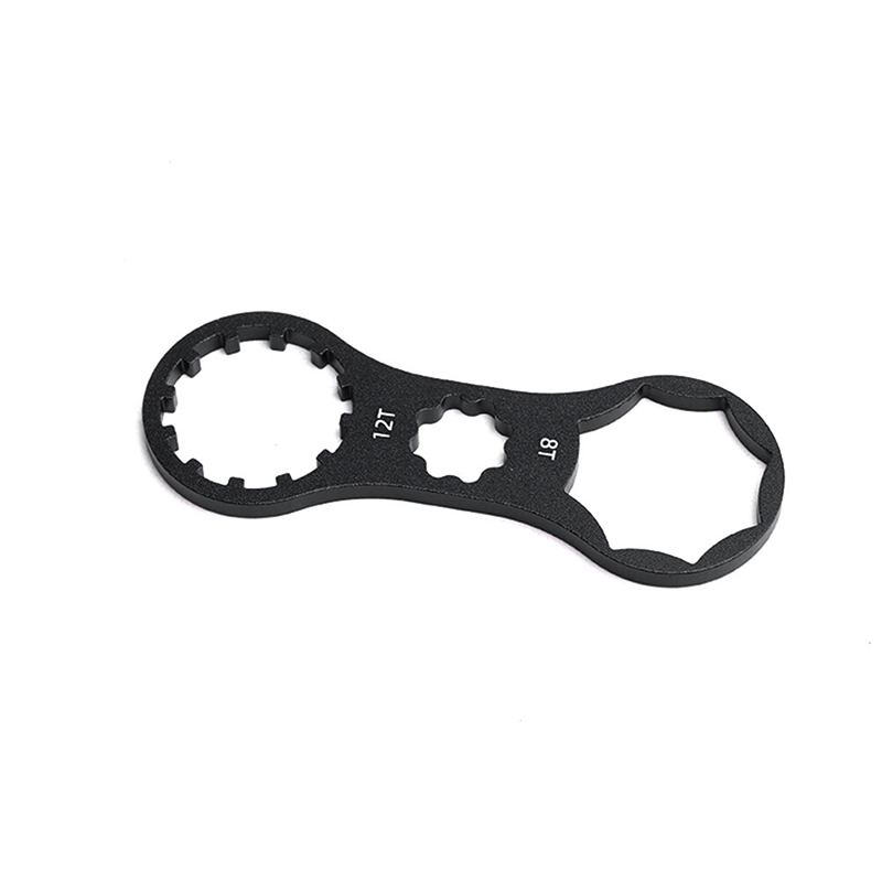 Picture of Bicycle Front Fork Cap Wrench Tool MTB 8T/12T Bike For SR XCR/XCT/XCM/RST Aluminum Alloy Cycling Repaire Tool Bike Accessories